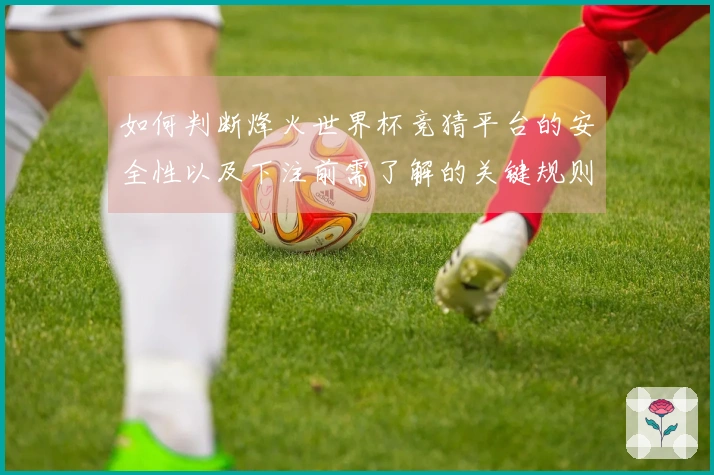 如何判断烽火世界杯竞猜平台的安全性以及下注前需了解的关键规则