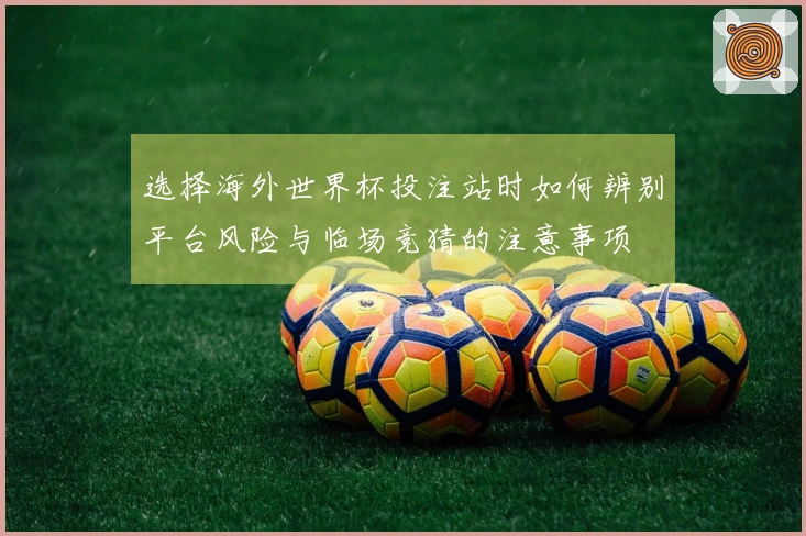 选择海外世界杯投注站时如何辨别平台风险与临场竞猜的注意事项